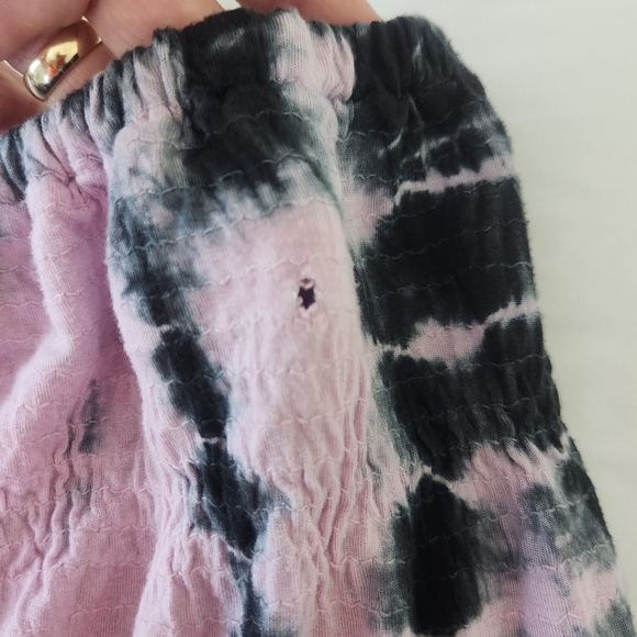 Raviya Tie-Dyed Waterfall-Hem Tube Dress Cover-Up XL - Picture 6 of 8